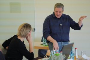 Dr. Volker Krömker beim Workshop Eutergesundheit